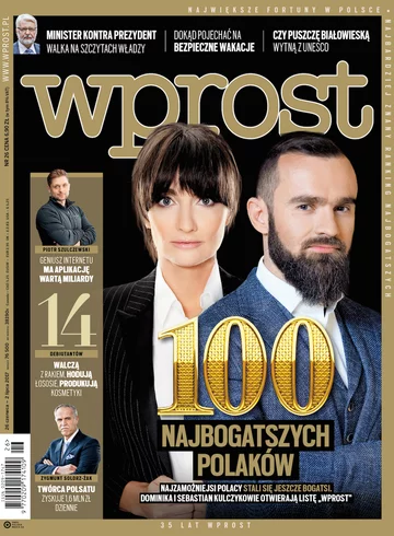 Okładka tygodnika Wprost nr 26/2017 (1792)