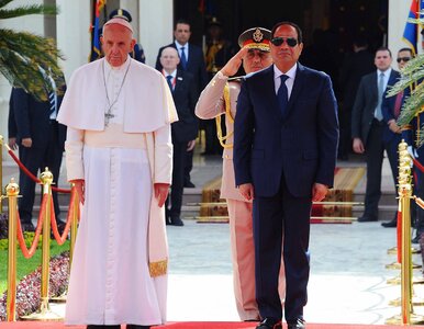 Miniatura: Papież Franciszek w Egipcie zaapelował o...