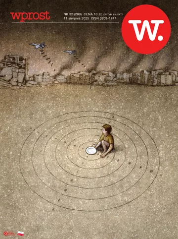 Okładka tygodnika Wprost nr 32/2025 (2205)