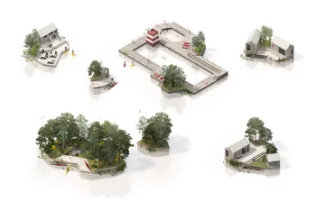 Land on water, projekt: Maritime Artchitecture Studio MAST /  Hubert Rhomberg & venture studio FRAGILE 