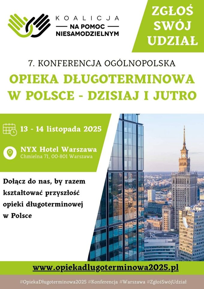 Konferencja „Opieka długoterminowa w Polsce – dzisiaj i jutro”