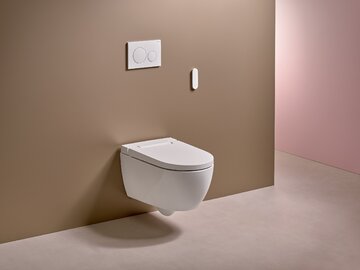 Toaleta myjąca marki Geberit &bdquo;Aquaclean Feature Alba&rdquo;