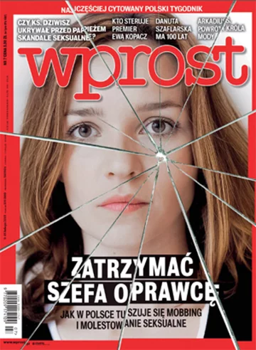 Okładka tygodnika Wprost nr 7/2015 (1666)