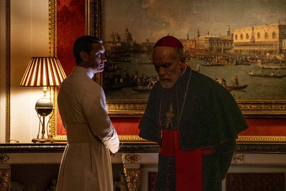 Kadr z serialu „Nowy papież” 
