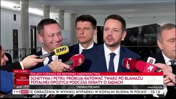 Pasek TVP za czasów prezesury Jacka Kurskiego 