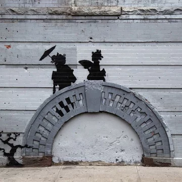 Murale Banksy'ego 