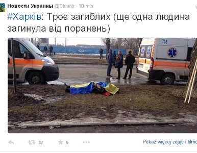 Miniatura: Rosyjskie służby zleciły zamach w Charkowie?