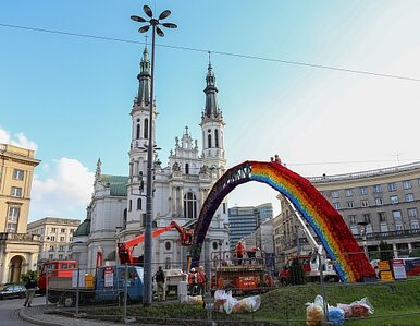 Miniatura: Warszawiacy chcą tęczy. &#8222;Symbol...