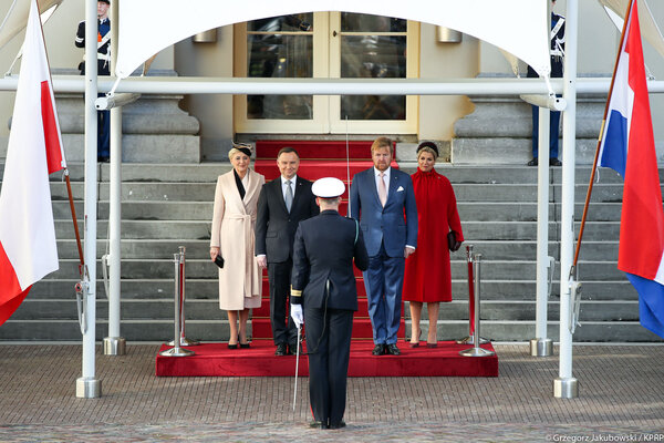 Miniatura: Prezydent Andrzej Duda i Agata...