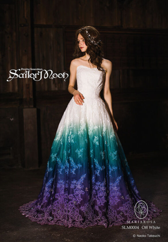 Suknie ślubne projektu firmy Mariarosa, inspirowane serią „Czarodziejka z Księżyca” 