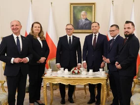 Miniatura: Kancelaria Karola Nawrockiego z ludźmi z...