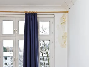 Miniatura: Najpierw krople, potem pleśń. Mokra ściana...