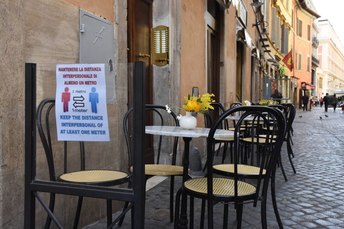 Kawiarnia w Rzymie 