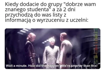 Mem z wykładowców włamujących się na grupki studenckie 