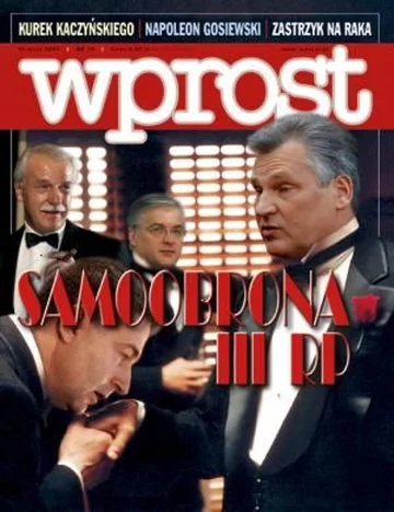 Okładka tygodnika Wprost nr 19/2007 (1272)