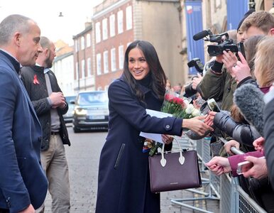 Miniatura: Pierwsze oficjalne wspólne wyjście Meghan...