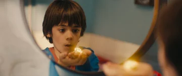 Kadr z filmu „Skarbek i tajemnica magicznego sreberka” 