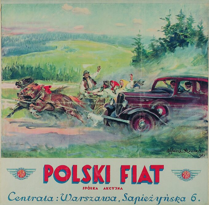 Afisz Polski Fiat