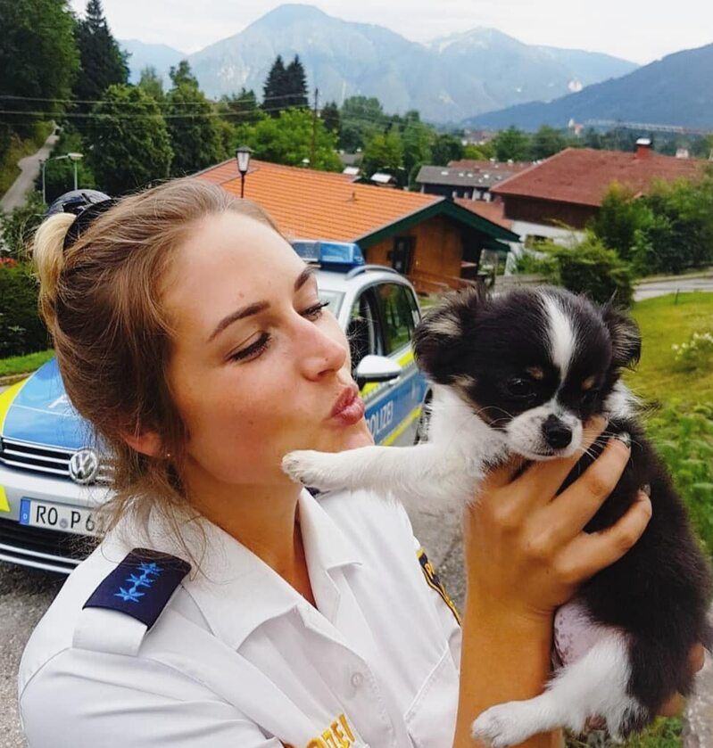 Policjantka pracująca w Niemczech 