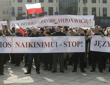 Miniatura: Polacy na Litwie zachwycają jednością