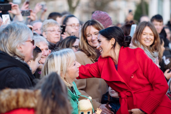 Miniatura: Wizyta księżnej Meghan i księcia Harry'ego...