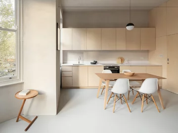 Mikroapartament w Londynie, projekt Proctor and Shaw v2com, dezeen