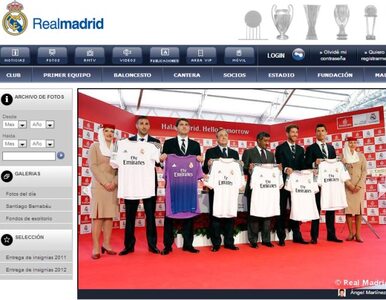 Miniatura: Real Madryt zaprezentował nowe koszulki....