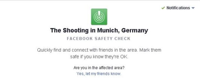 Aplikacja Facebooka "Safety Check"