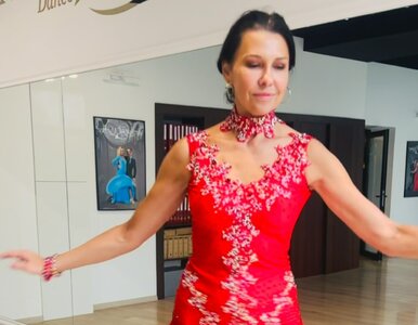 Miniatura: Anna Popek wywija w kusej kreacji. Tak...