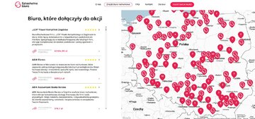 Szlachetne Biuro &ndash; mapa