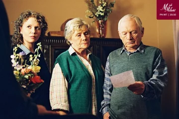 Marysia (Małgorzata Pieńkowska), Barbara (Teresa Lipowska) i Lucjan (Witold Pyrkosz) kiedyś 