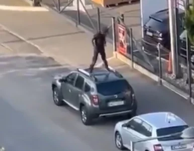 Miniatura: Filmik z chuligańskim wybrykiem migranta w...