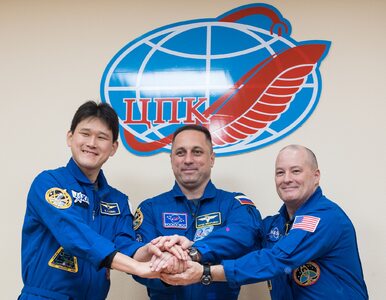 Miniatura: Ekipa Sojuza dotarła do Międzynarodowej...
