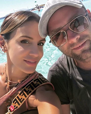 Sara Mannei i Artur Boruc 