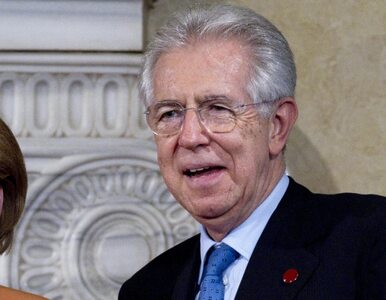 Miniatura: Monti "traci słuch", gdy pytają go o politykę