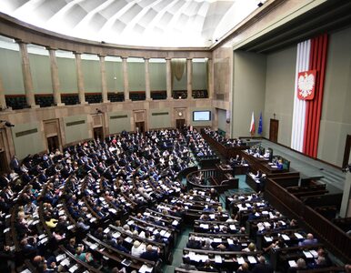 Miniatura: Sondaż. Spory spadek PiS, Nowoczesna poza...