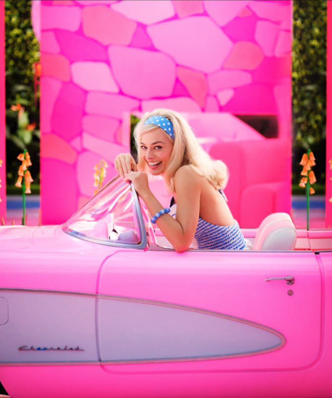 Margot Robbie jako Barbie w filmie „Barbie”
