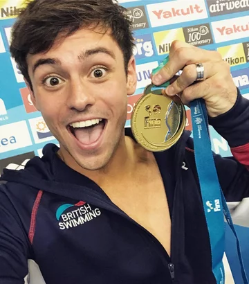 Tom Daley i Dustin Lance Black 