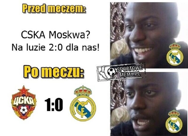 Mem po meczu CSKA - Real 