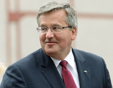 Miniatura: Komorowski podpisał specustustawę drogową...