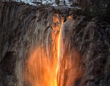 Miniatura: „Wodospad ognia” pojawia się w  jedynie w...