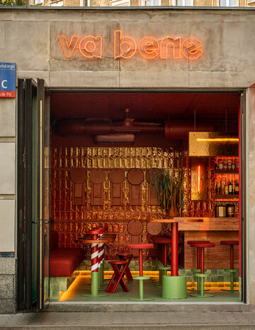 Va Bene Cicchetti. Projekt: NOKE Architects