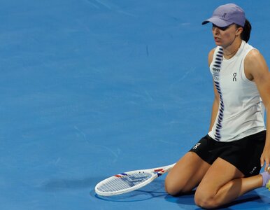 Miniatura: Niesamowite sceny w meczu Igi Świątek....