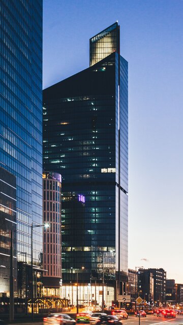 Skyliner, Warszawa, projekt APA Architekci 