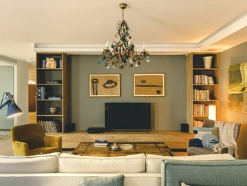 Mieszkanie zatopione w zieleni, projekt: Kanon Design 