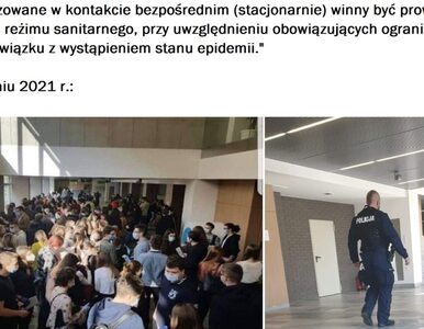 Miniatura: Tłum studentów medycyny czekał na...