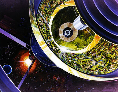 Miniatura: Plany "kosmicznych miast" według NASA....