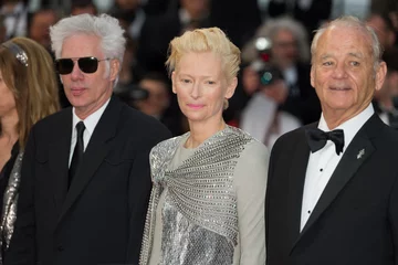 Jim Jarmusch,  Tilda Swinton i Bill Murray 