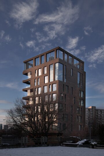 Latarnia i Port w Porcie Praskim, Warszawa, projekt APA Wojciechowski Architekci 