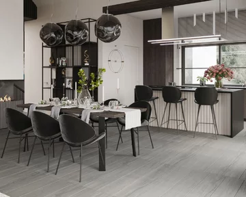 Dom z basenem, proj. Mikołajska Studio 